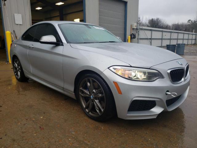 WBA1J7C54FV254028 - 2015 BMW M235I SILVER photo 4