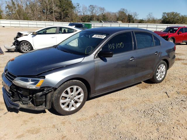 3VW1K7AJ5FM318035 - 2015 VOLKSWAGEN JETTA BASE 灰色 照片 1