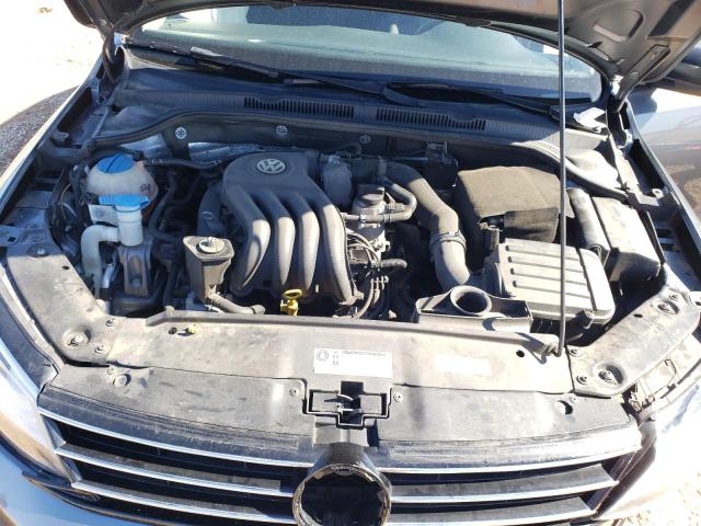 3VW1K7AJ5FM318035 - 2015 VOLKSWAGEN JETTA BASE 灰色 照片 11