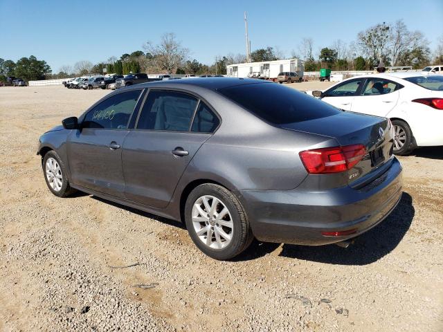3VW1K7AJ5FM318035 - 2015 VOLKSWAGEN JETTA BASE 灰色 照片 2