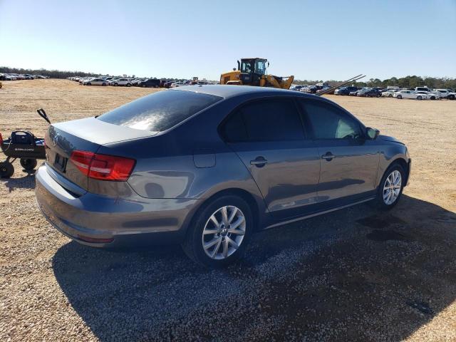 3VW1K7AJ5FM318035 - 2015 VOLKSWAGEN JETTA BASE 灰色 照片 3