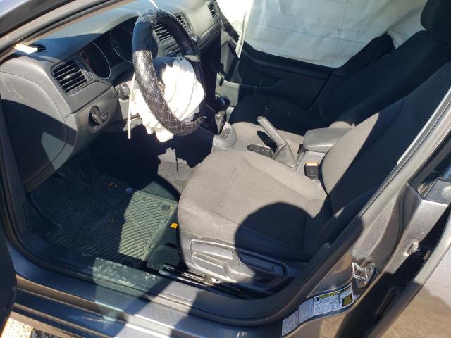 3VW1K7AJ5FM318035 - 2015 VOLKSWAGEN JETTA BASE 灰色 照片 7