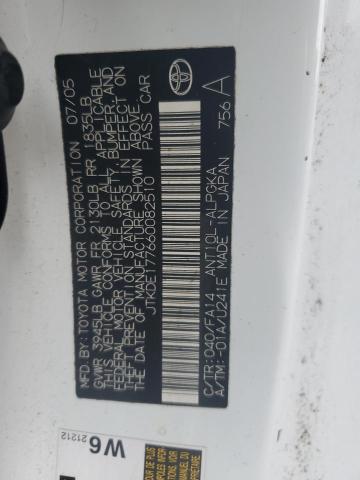 JTKDE177660082510 - 2006 TOYOTA SCION TC 白色 照片 12