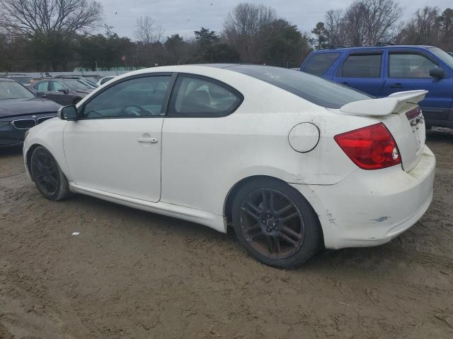 JTKDE177660082510 - 2006 TOYOTA SCION TC WHITE photo 2