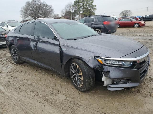 1HGCV3F1XKA014017 - 2019 HONDA ACCORD HYBRID GRAY photo 4