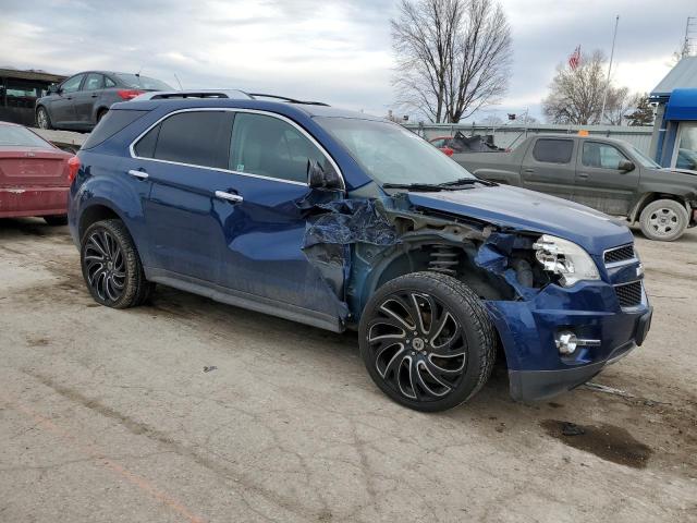 2CNFLGEW4A6294224 - 2010 CHEVROLET EQUINOX LTZ BLUE photo 4