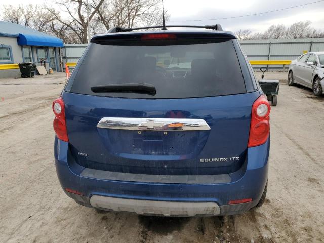 2CNFLGEW4A6294224 - 2010 CHEVROLET EQUINOX LTZ BLUE photo 6