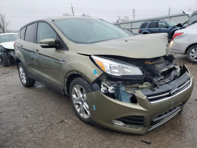 1FMCU0HX6DUD84234 - 2013 FORD ESCAPE SEL GREEN photo 4