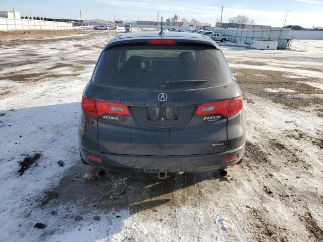 5J8TB18568A006244 - 2008 ACURA RDX TECHNOLOGY BLACK photo 6