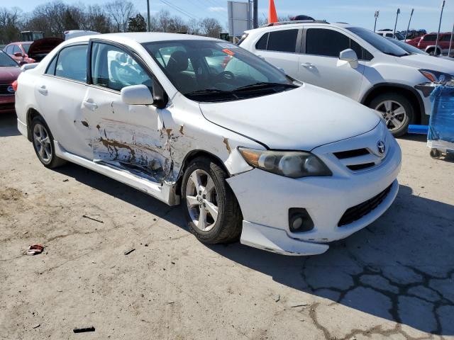 2T1BU4EE2CC908548 - 2012 TOYOTA COROLLA BASE WHITE photo 4