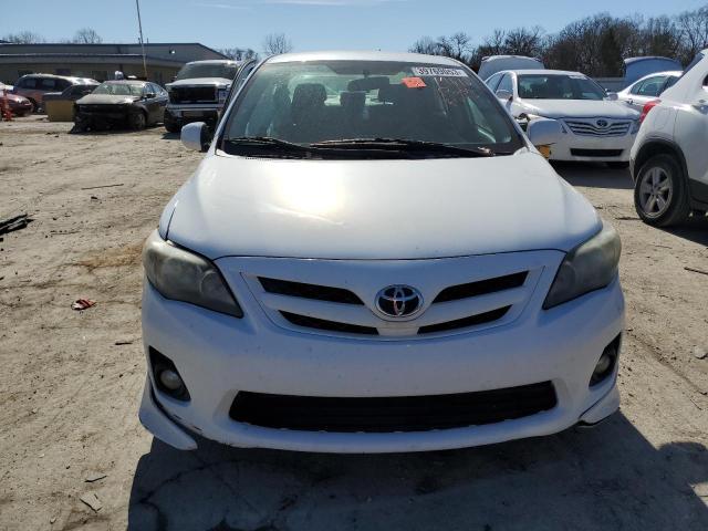 2T1BU4EE2CC908548 - 2012 TOYOTA COROLLA BASE WHITE photo 5
