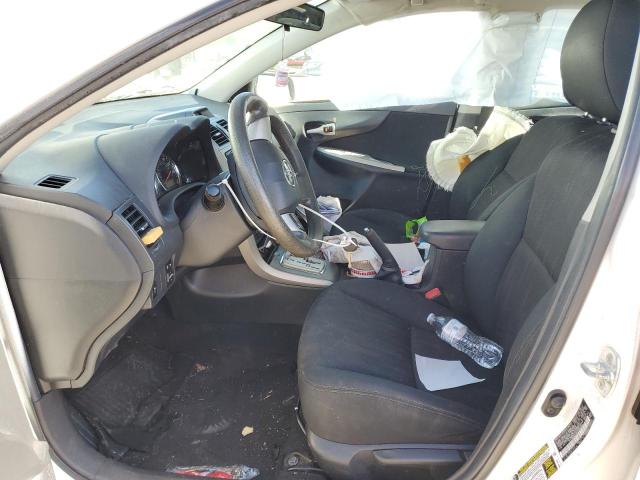2T1BU4EE2CC908548 - 2012 TOYOTA COROLLA BASE WHITE photo 7