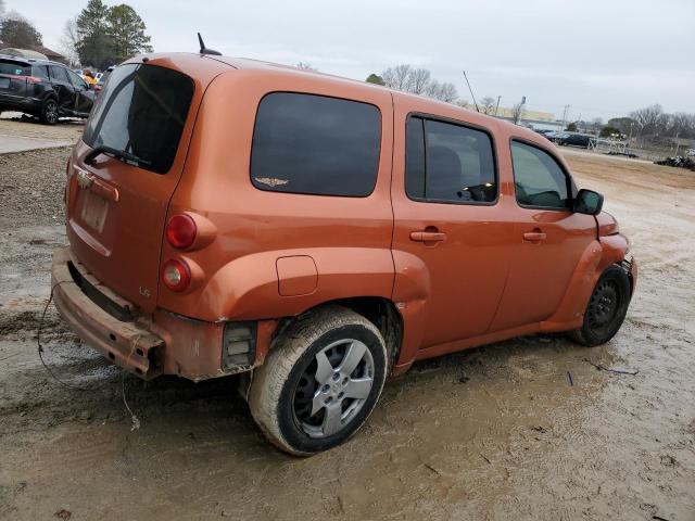 3GNCA13D98S678966 - 2008 CHEVROLET HHR LS ORANGE photo 3