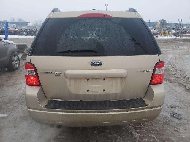 1FMZK06177GA02973 - 2007 FORD FREESTYLE LIMITED TAN photo 6