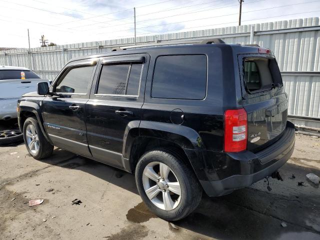 1C4NJRFB2CD671828 - 2012 JEEP PATRIOT LATITUDE BLACK photo 2