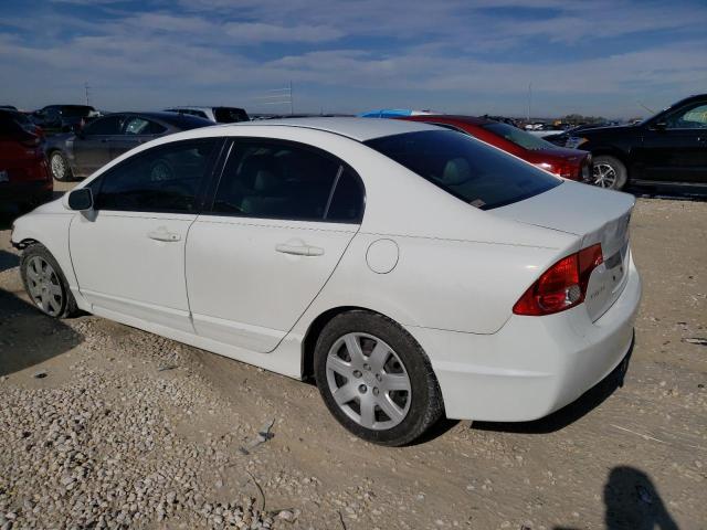 JHMFA16598S000271 - 2008 HONDA CIVIC LX WHITE photo 2