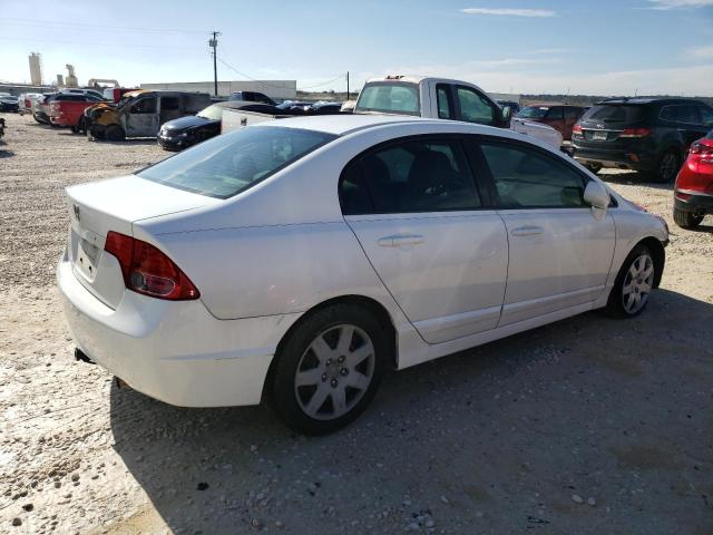 JHMFA16598S000271 - 2008 HONDA CIVIC LX WHITE photo 3