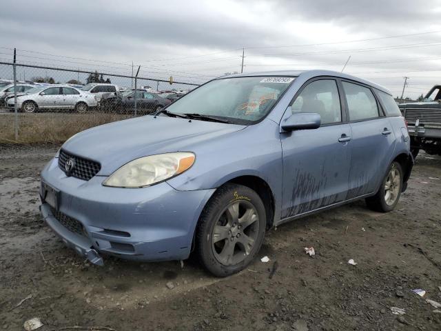 2T1KR32E44C240771 - 2004 TOYOTA COROLLA MA XR BLUE photo 1