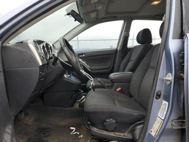 2T1KR32E44C240771 - 2004 TOYOTA COROLLA MA XR BLUE photo 7