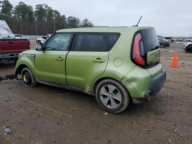 KNDJN2A29G7837476 - 2016 KIA SOUL GREEN photo 2