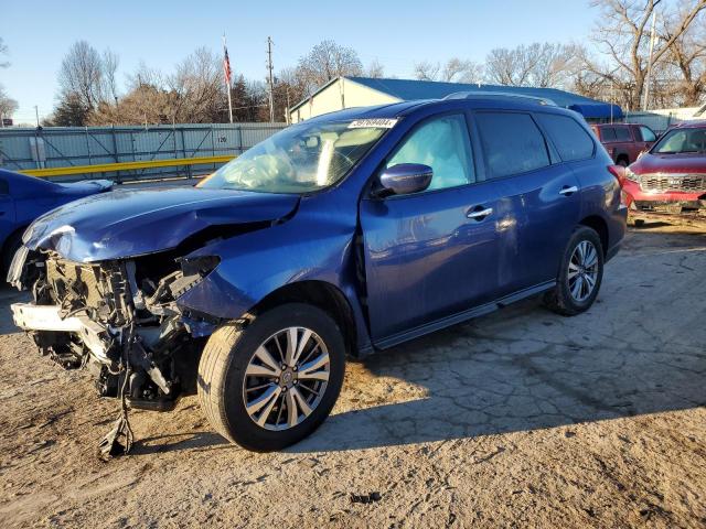 5N1DR2BN4LC594733 - 2020 NISSAN PATHFINDER SV BLUE photo 1