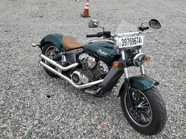 56KMSB001J3129852 - 2018 INDIAN MOTORCYCLE CO. SCOUT GREEN photo 1