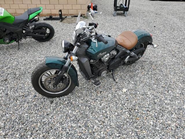 56KMSB001J3129852 - 2018 INDIAN MOTORCYCLE CO. SCOUT GREEN photo 2