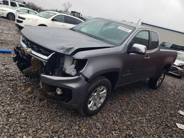 1GCHSCENXM1297264 - 2021 CHEVROLET COLORADO LT GRAY photo 1