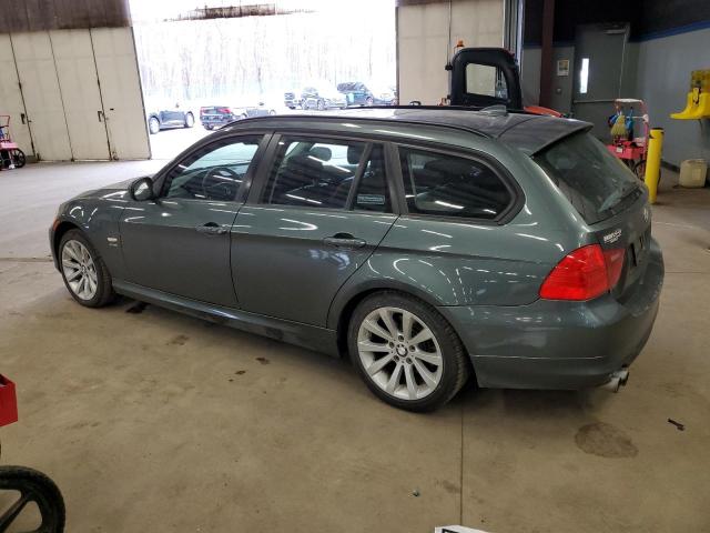 WBAUU3C53CA543112 - 2012 BMW 328 XI GRAY photo 2