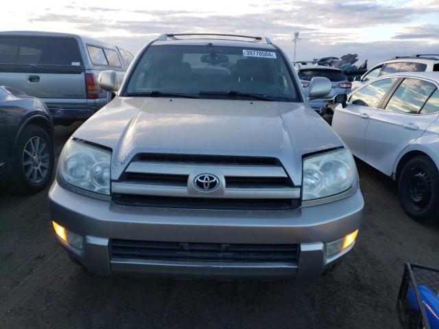 JTEBU17R040040104 - 2004 TOYOTA 4RUNNER LIMITED GRAY photo 5