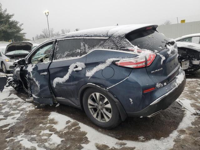 5N1AZ2MH1FN289886 - 2015 NISSAN MURANO S BLUE photo 2