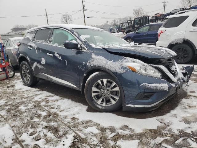 5N1AZ2MH1FN289886 - 2015 NISSAN MURANO S BLUE photo 4