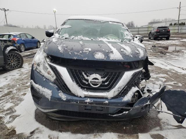 5N1AZ2MH1FN289886 - 2015 NISSAN MURANO S BLUE photo 5