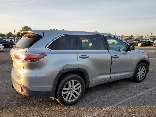 5TDZARFH9GS020955 - 2016 TOYOTA HIGHLANDER LE SILVER photo 3