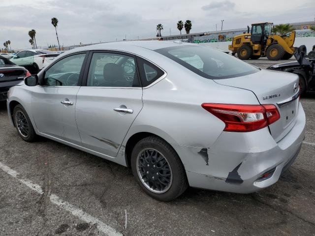 3N1AB7AP3GL649360 - 2016 NISSAN SENTRA S SILVER photo 2