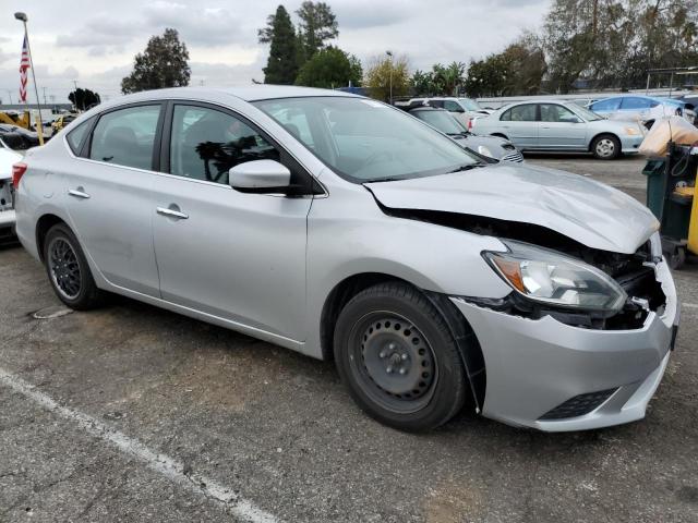 3N1AB7AP3GL649360 - 2016 NISSAN SENTRA S SILVER photo 4