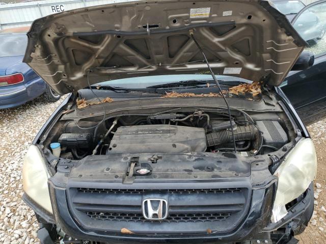 2HKYF18723H594381 - 2003 HONDA PILOT EXL BLACK photo 11