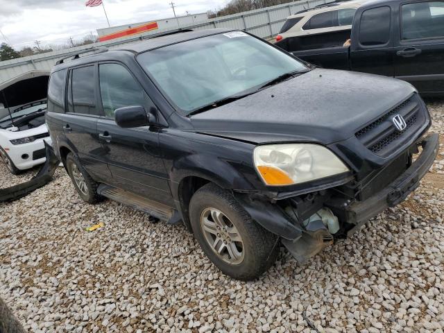 2HKYF18723H594381 - 2003 HONDA PILOT EXL BLACK photo 4