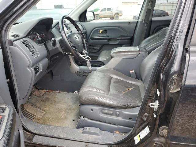 2HKYF18723H594381 - 2003 HONDA PILOT EXL BLACK photo 7