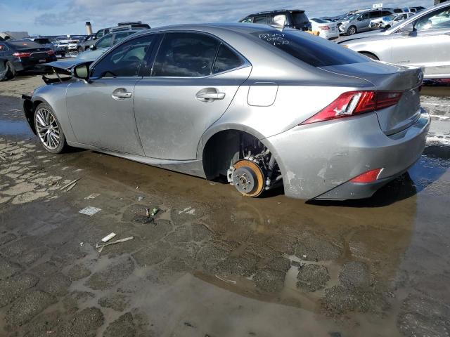 JTHBF1D24E5016378 - 2014 LEXUS IS 250 GRAY photo 2