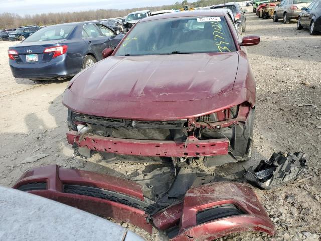 2C3CDXBG2LH113991 - 2020 DODGE CHARGER SXT MAROON photo 5