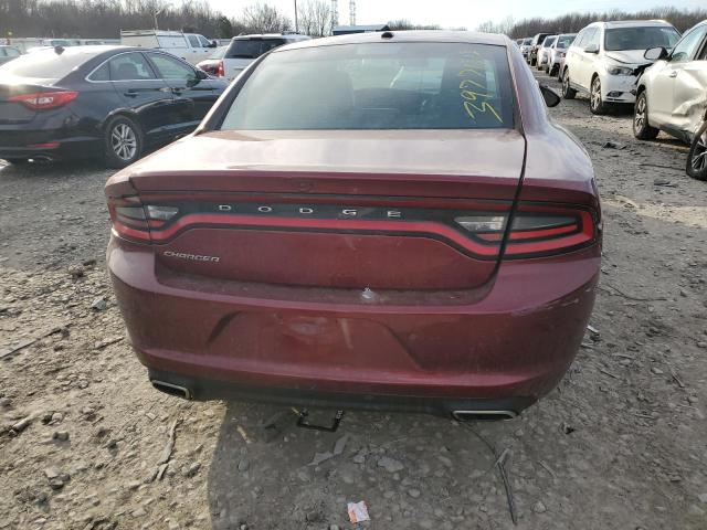 2C3CDXBG2LH113991 - 2020 DODGE CHARGER SXT MAROON photo 6