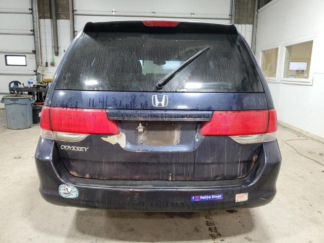 5FNRL38498B034832 - 2008 HONDA ODYSSEY EX BLUE photo 6