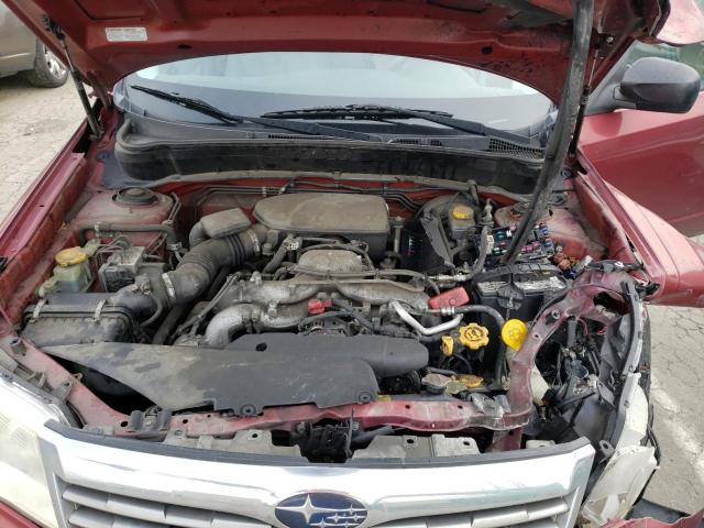 JF2SH6BC1AH778629 - 2010 SUBARU FORESTER XS Qırmızı foto 11