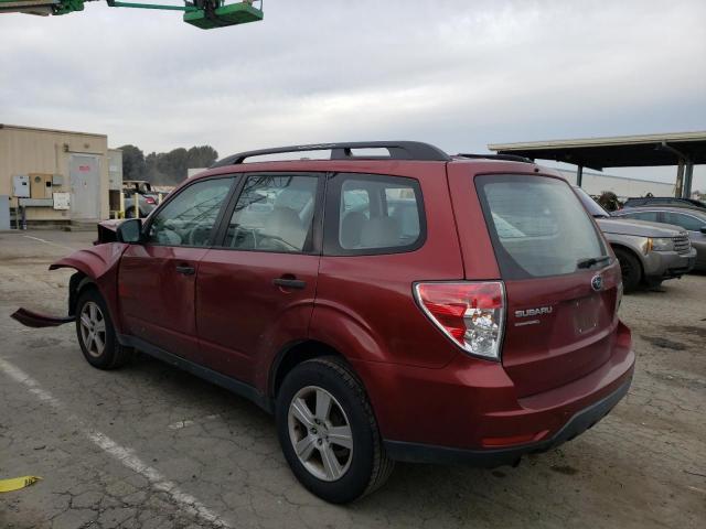 JF2SH6BC1AH778629 - 2010 SUBARU FORESTER XS Qırmızı foto 2