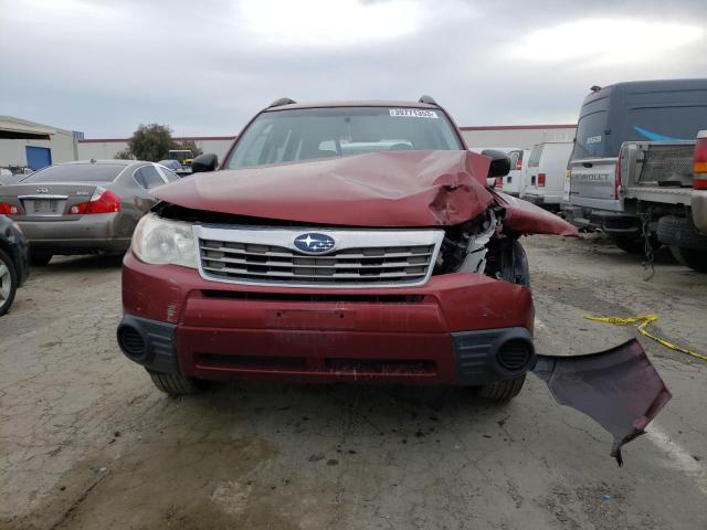 JF2SH6BC1AH778629 - 2010 SUBARU FORESTER XS Qırmızı foto 5