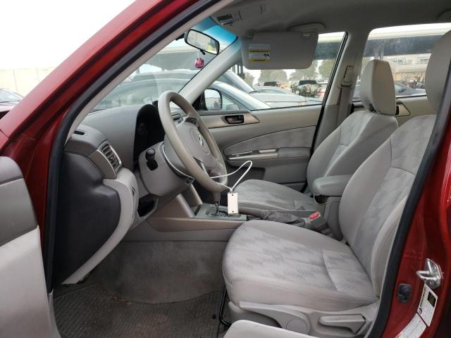 JF2SH6BC1AH778629 - 2010 SUBARU FORESTER XS Qırmızı foto 7