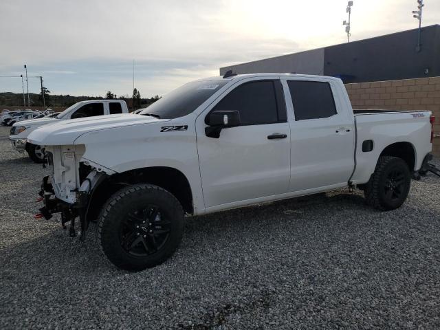 1GCPYFED7NZ102386 - 2022 CHEVROLET SILVERADO K1500 LT TRAIL BOSS WHITE photo 1