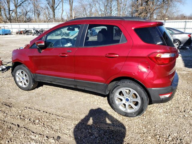 MAJ3S2GEXKC254830 - 2019 FORD ECOSPORT SE RED photo 2