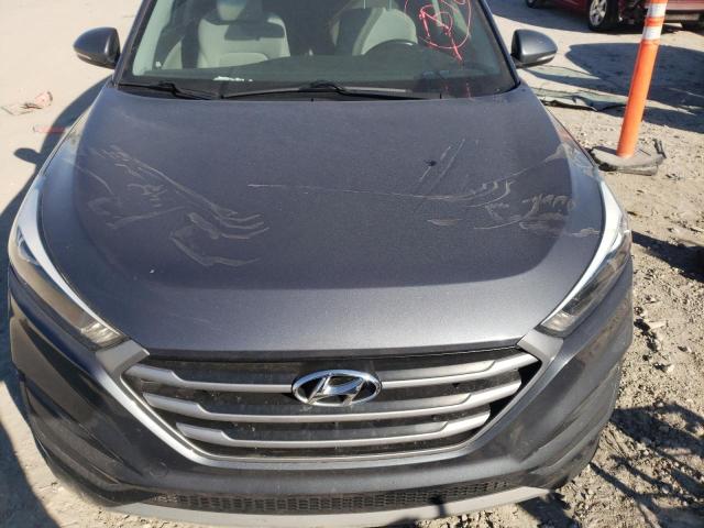 KM8J33ALXJU768449 - 2018 HYUNDAI TUCSON SPORT BLUE photo 11